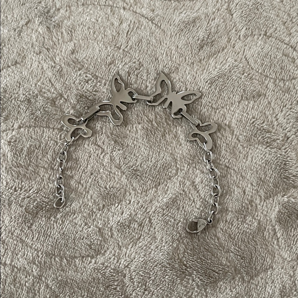 Butterfly Stainless Steel Bracelet